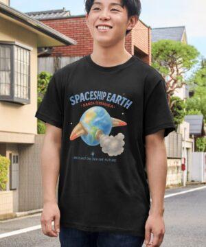 Spaceship Earth — Camiseta (Edição Especial Aquarela)