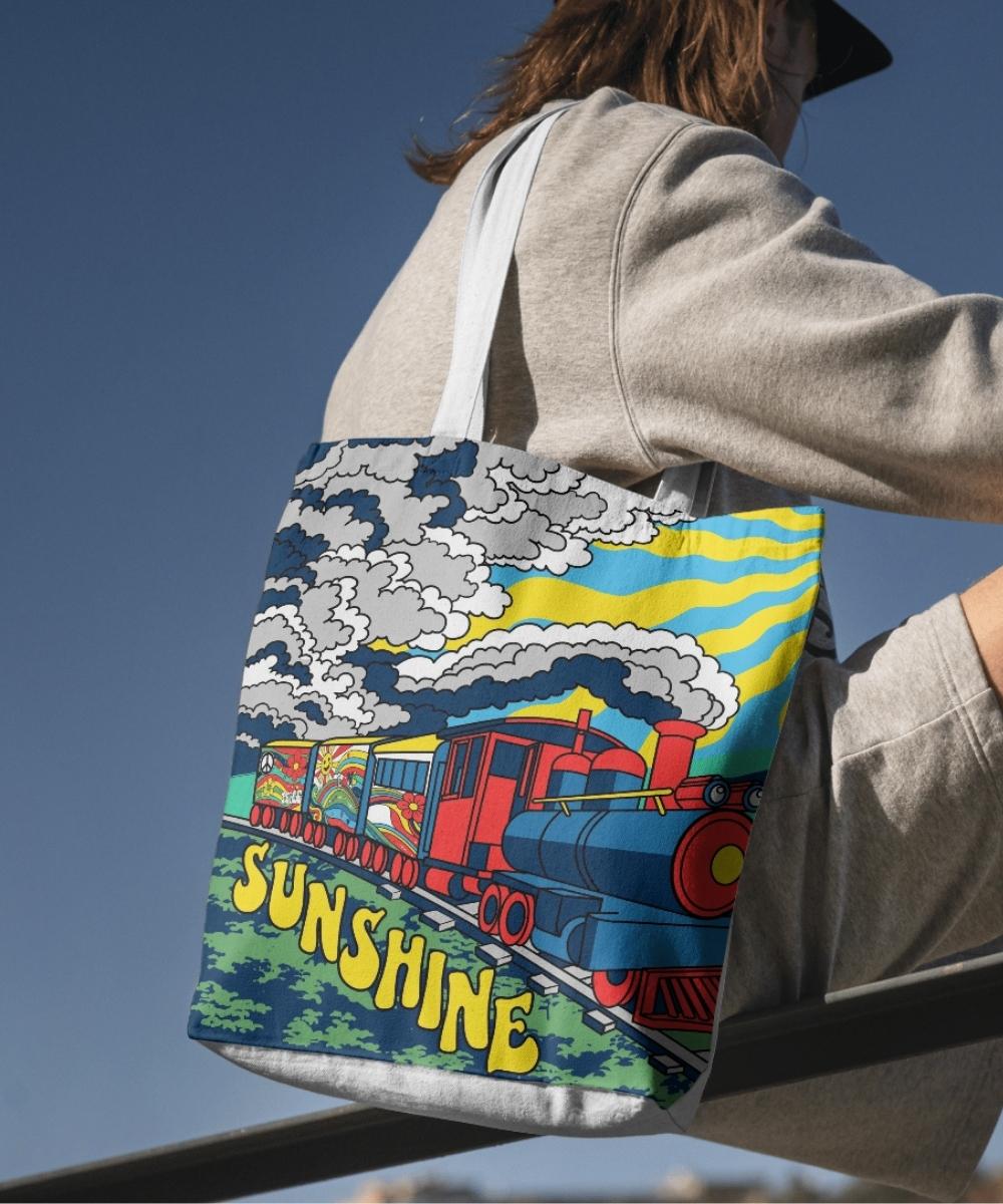 Sunshine — Ecobag — Estampa total - Imagem 2